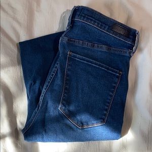 High rise jeans